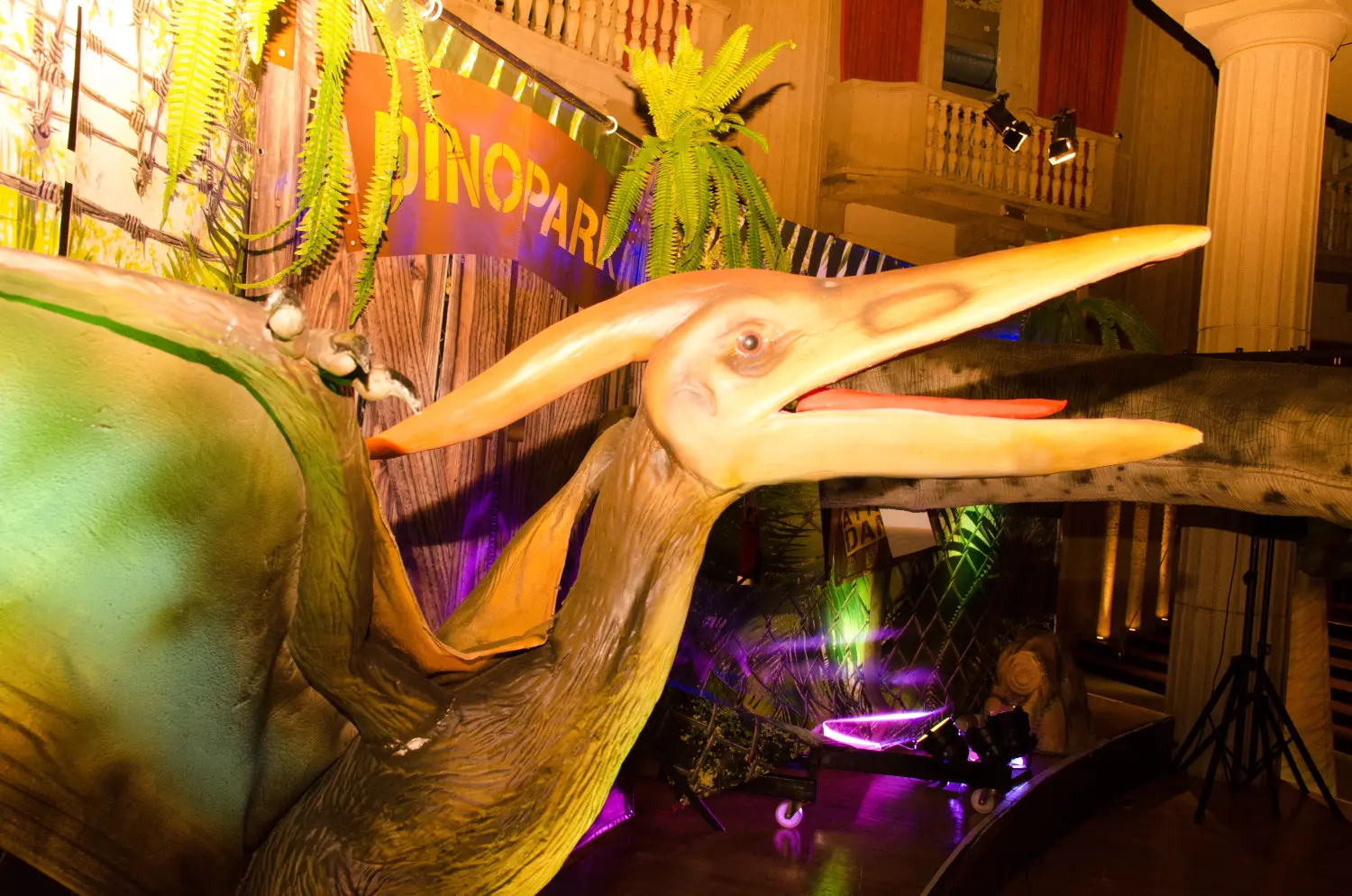 Die lebendige Dinosaurier Show, Dinosaurier 